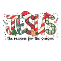 Jesus is THE reason Christmas DTF Print
