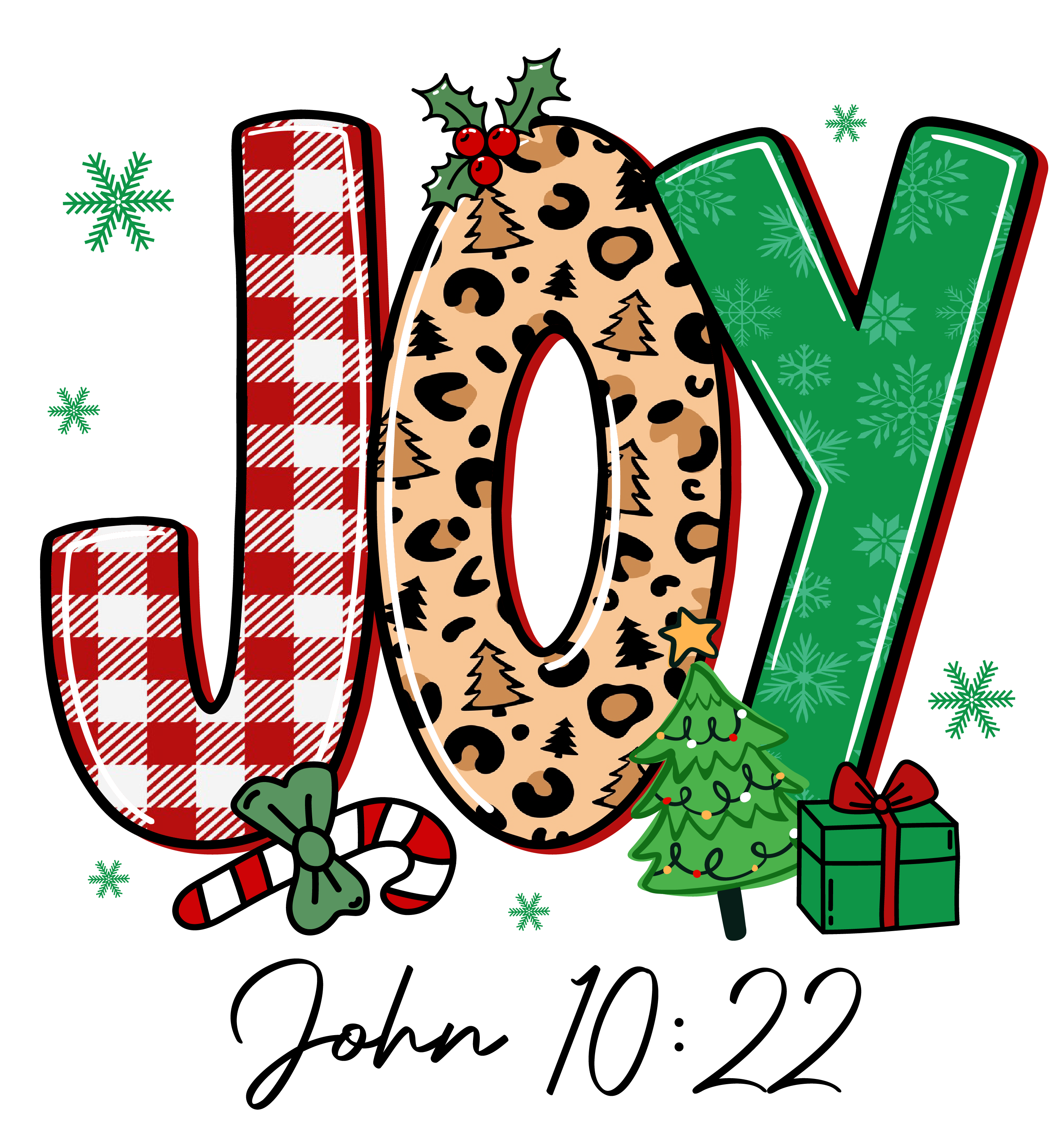 John 10:22 DTF Print