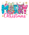 MERRY CHRISTMAS DTF PRINT