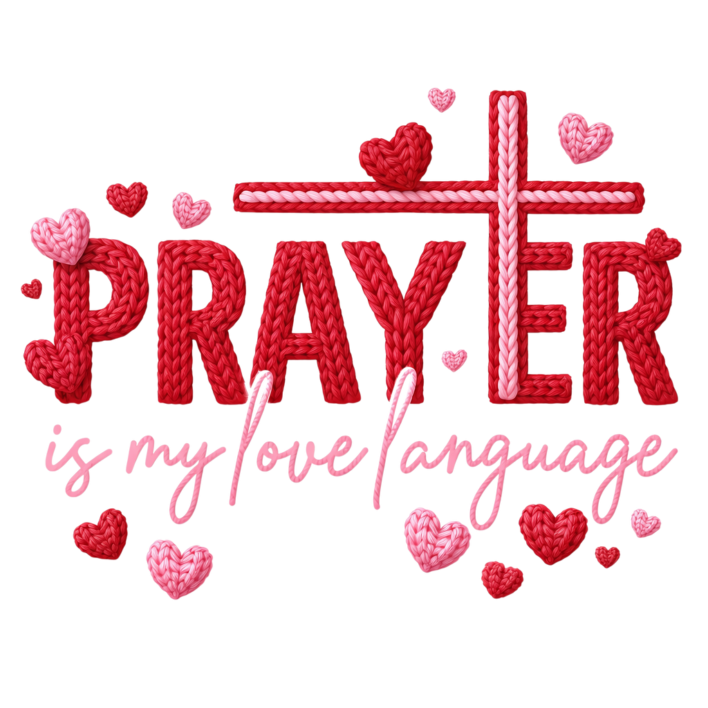 Prayer is my love Language DTF Print