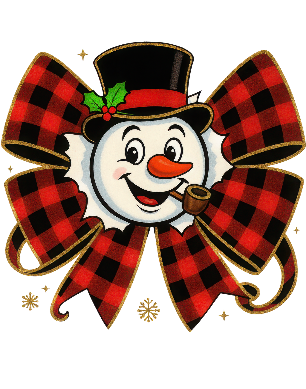 Frosty The Snowman DTF Print