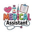 Medical Assistant DTF Print